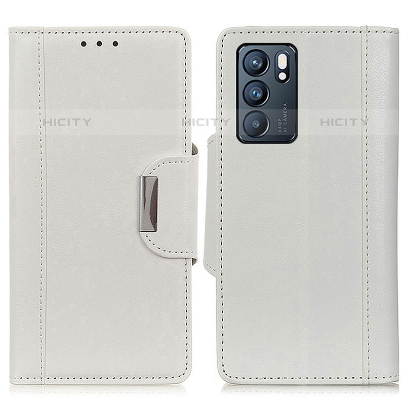 Coque Portefeuille Livre Cuir Etui Clapet M01L pour Oppo Reno6 5G Plus