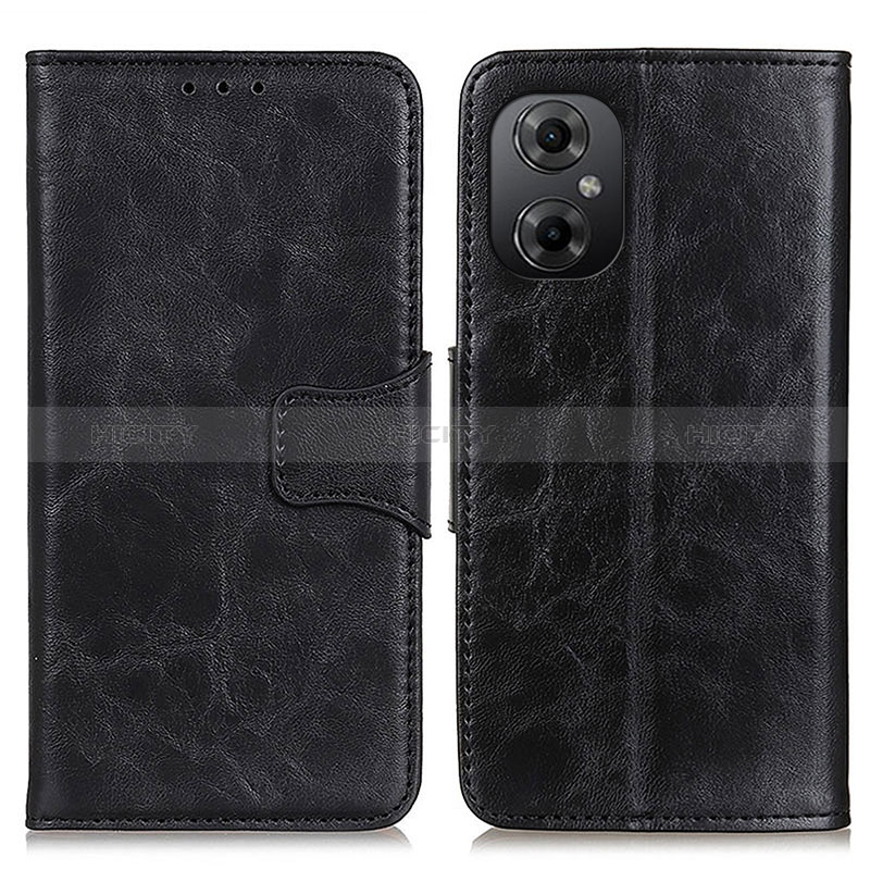 Coque Portefeuille Livre Cuir Etui Clapet M02L pour Xiaomi Redmi Note 11R 5G Noir Plus