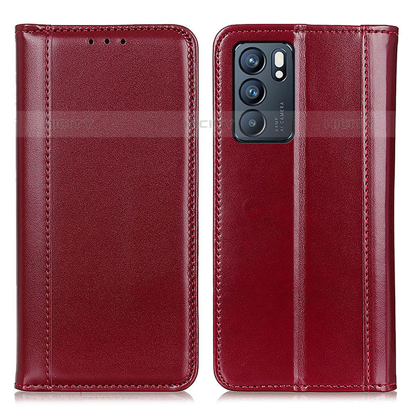 Coque Portefeuille Livre Cuir Etui Clapet M05L pour Oppo Reno6 5G Plus