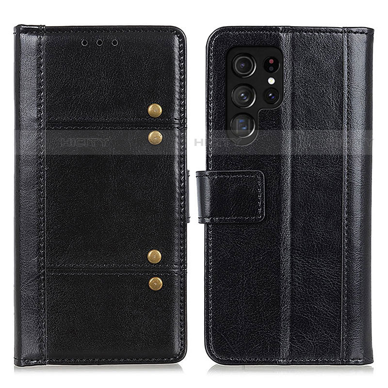 Coque Portefeuille Livre Cuir Etui Clapet M06L pour Samsung Galaxy S21 Ultra 5G Plus