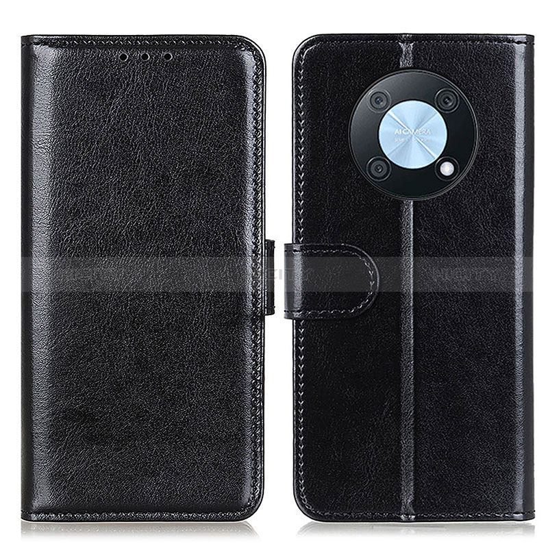 Coque Portefeuille Livre Cuir Etui Clapet M07L pour Huawei Nova Y90 Noir Plus