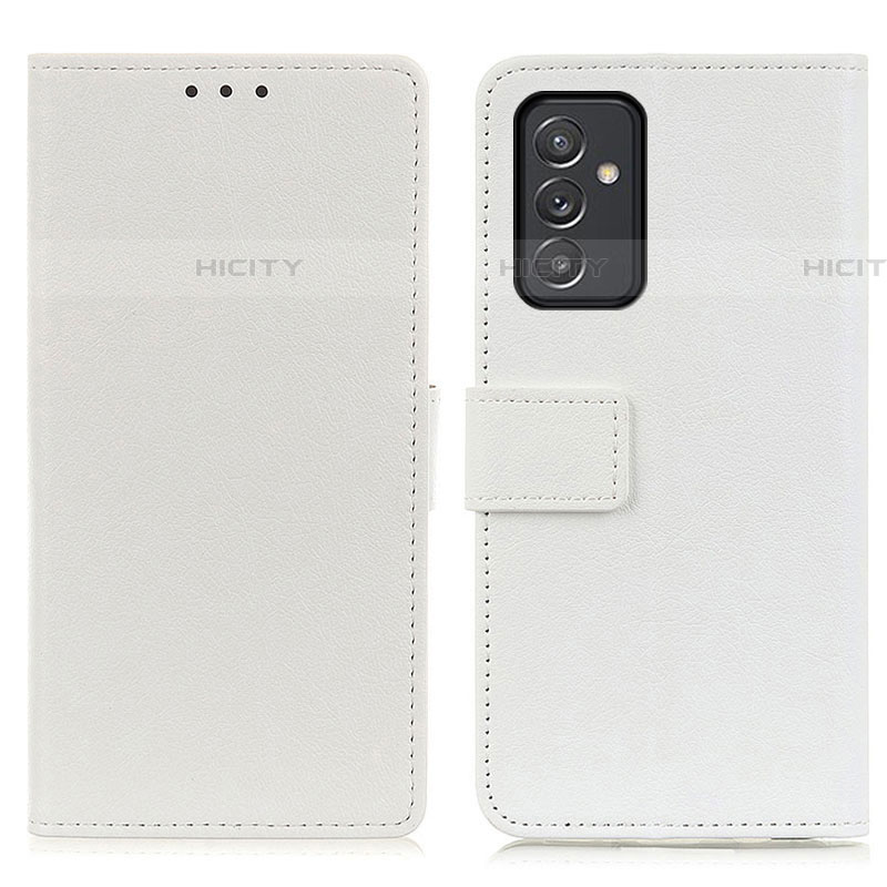 Coque Portefeuille Livre Cuir Etui Clapet M08L pour Samsung Galaxy A05s Blanc Plus