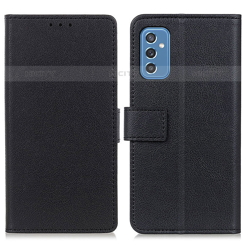 Coque Portefeuille Livre Cuir Etui Clapet M08L pour Samsung Galaxy M52 5G Noir Plus
