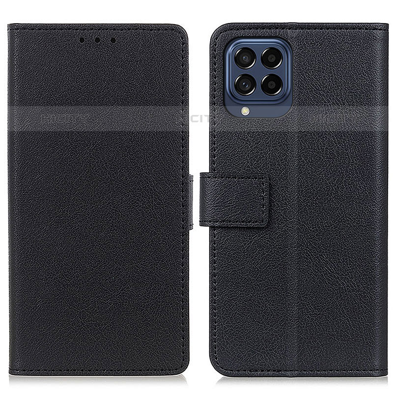 Coque Portefeuille Livre Cuir Etui Clapet M08L pour Samsung Galaxy M53 5G Noir Plus