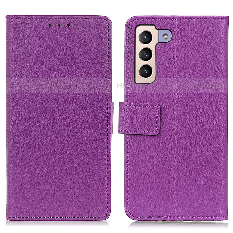 Coque Portefeuille Livre Cuir Etui Clapet M08L pour Samsung Galaxy S21 5G Plus