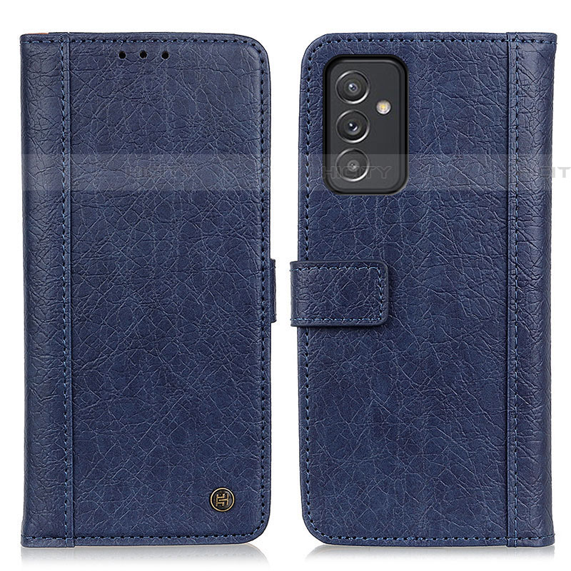 Coque Portefeuille Livre Cuir Etui Clapet M10L pour Samsung Galaxy A05s Bleu Plus