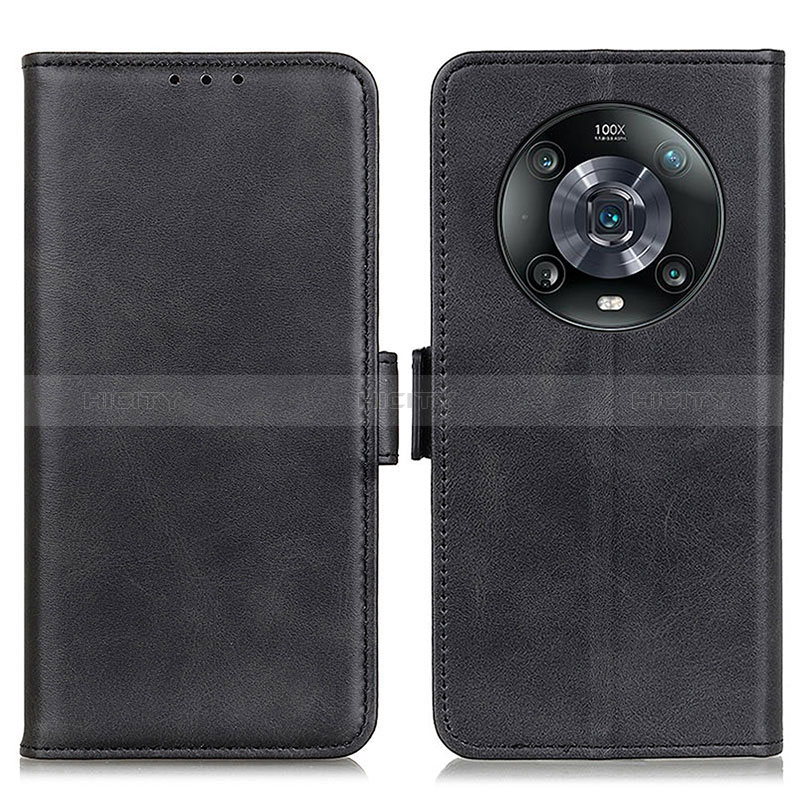 Coque Portefeuille Livre Cuir Etui Clapet M15L pour Huawei Honor Magic4 Pro 5G Noir Plus