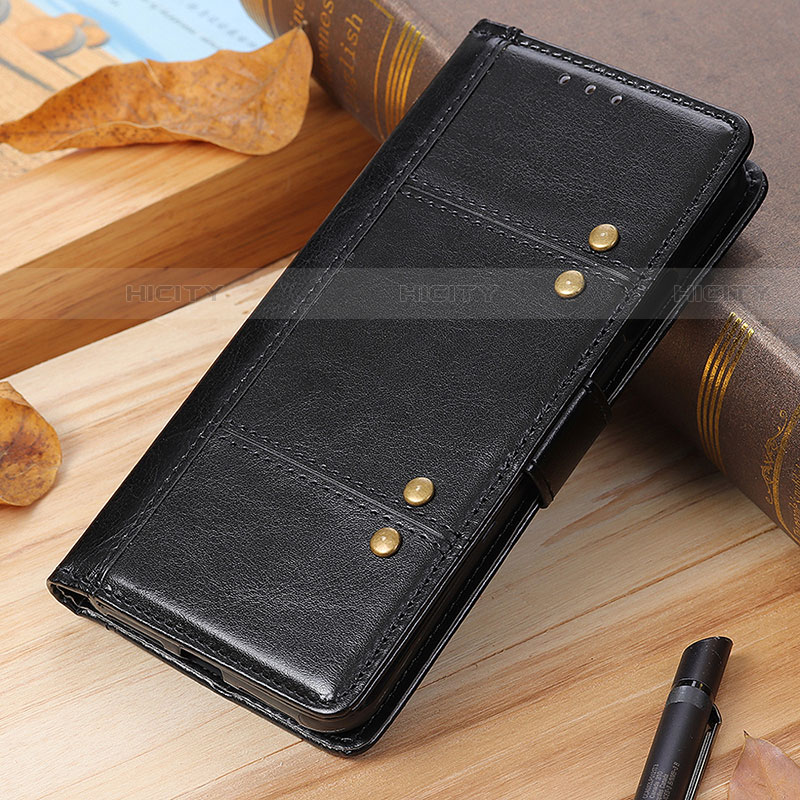 Coque Portefeuille Livre Cuir Etui Clapet M19L pour Samsung Galaxy S21 Ultra 5G Noir Plus