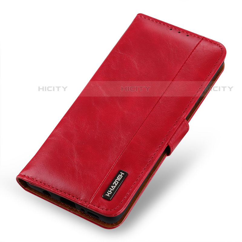 Coque Portefeuille Livre Cuir Etui Clapet M25L pour Samsung Galaxy S21 5G Rouge Plus