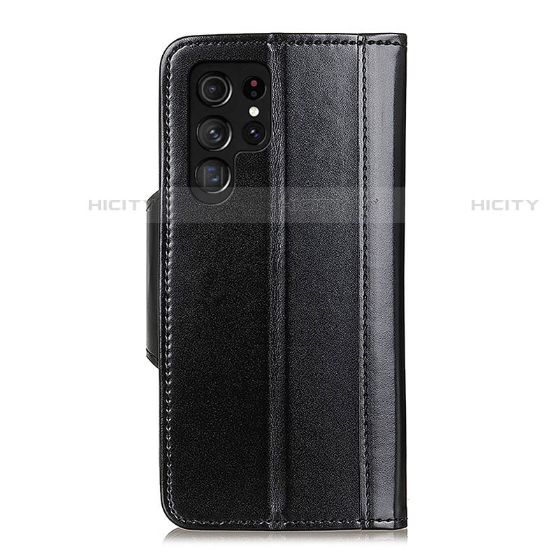 Coque Portefeuille Livre Cuir Etui Clapet M27L pour Samsung Galaxy S22 Ultra 5G Plus