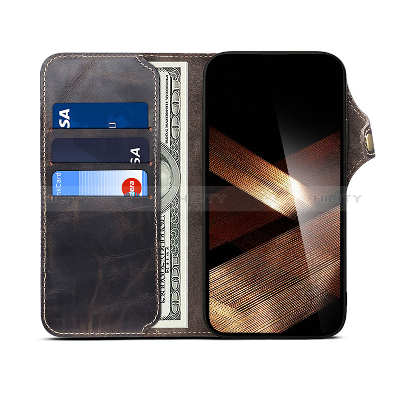 Coque Portefeuille Livre Cuir Etui Clapet MT1 pour Apple iPhone 14 Pro Max Plus