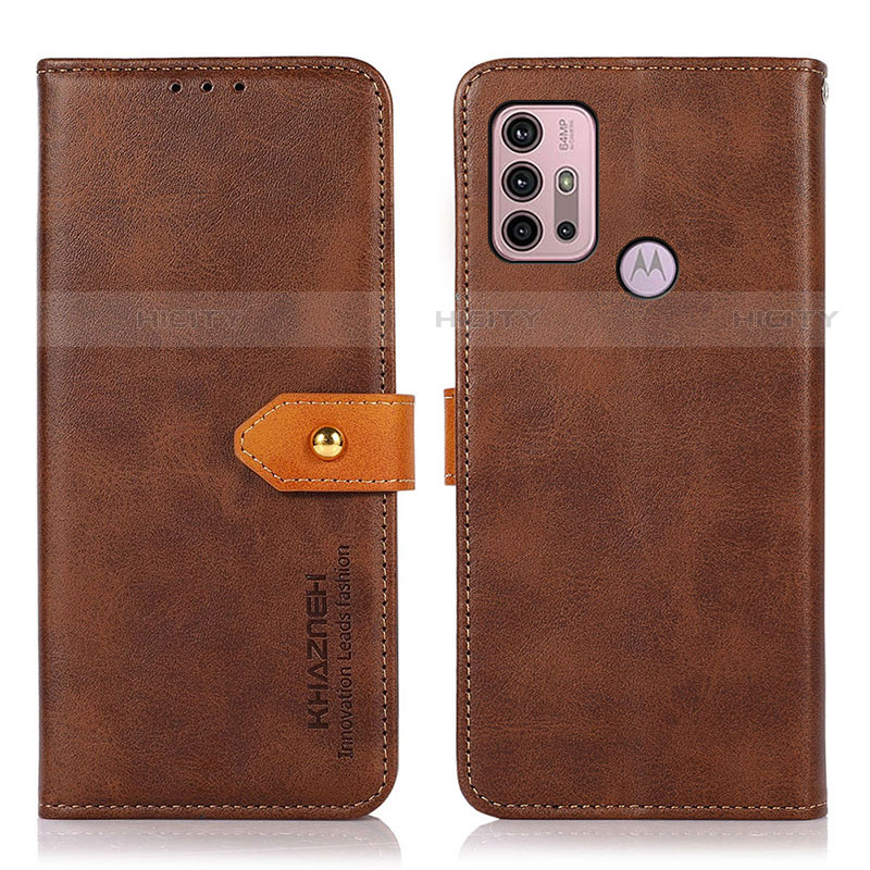 Coque Portefeuille Livre Cuir Etui Clapet N01P pour Motorola Moto G10 Plus