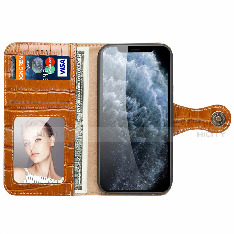 Coque Portefeuille Livre Cuir Etui Clapet N02 pour Apple iPhone 12 Mini Plus