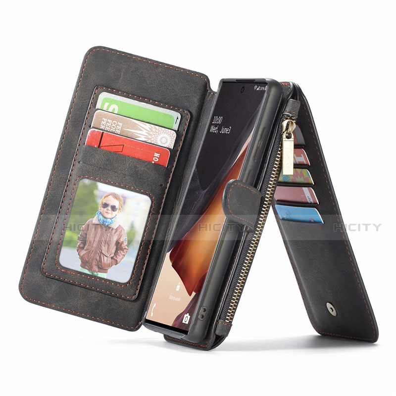 Coque Portefeuille Livre Cuir Etui Clapet N03 pour Samsung Galaxy Note 20 5G Plus