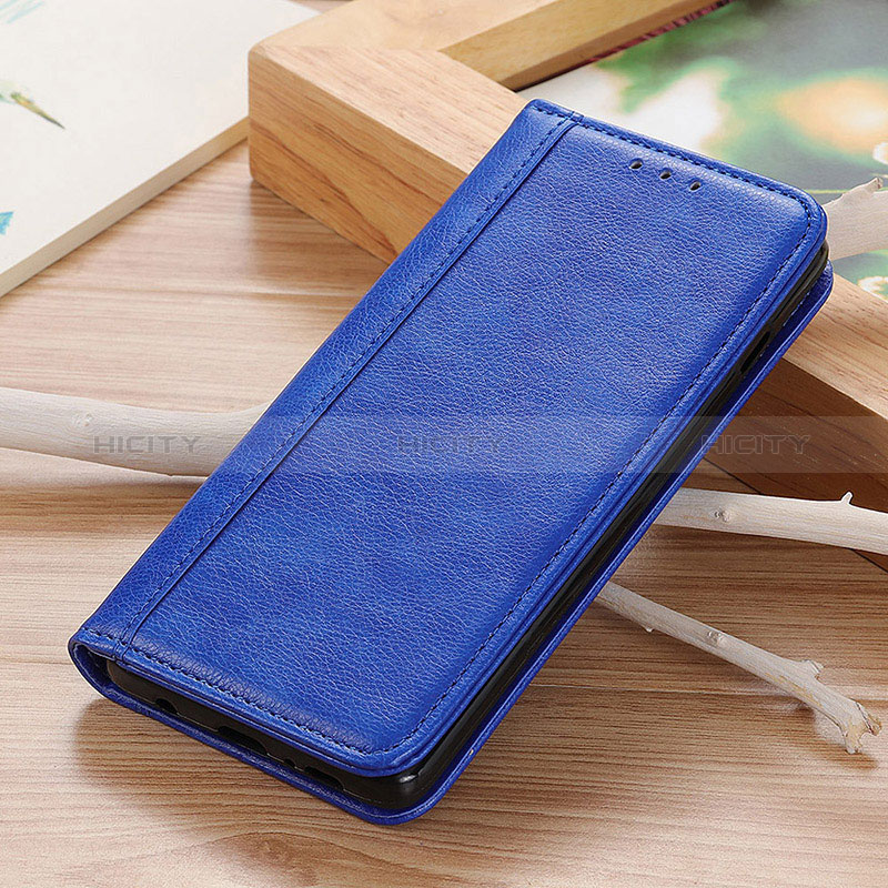Coque Portefeuille Livre Cuir Etui Clapet N03P pour Huawei Honor X8b Bleu Plus