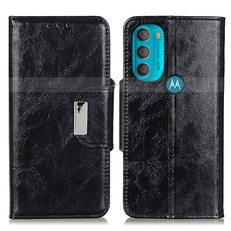 Coque Portefeuille Livre Cuir Etui Clapet N04P pour Motorola Moto G71 5G Plus