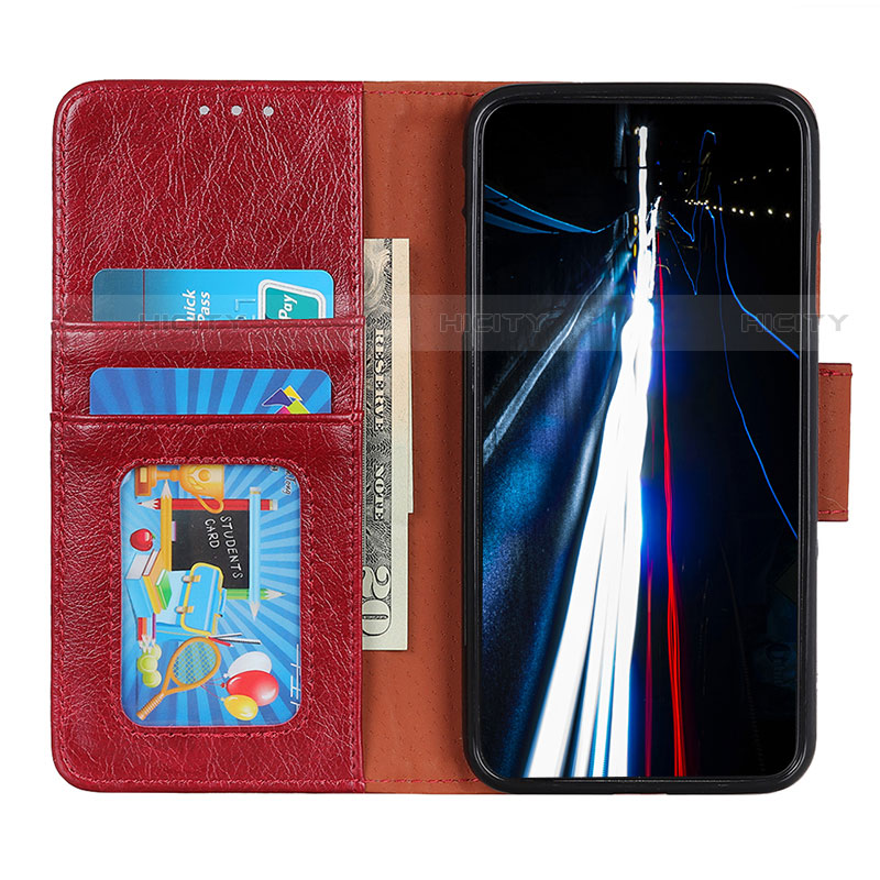 Coque Portefeuille Livre Cuir Etui Clapet N05P pour Samsung Galaxy S21 FE 5G Plus