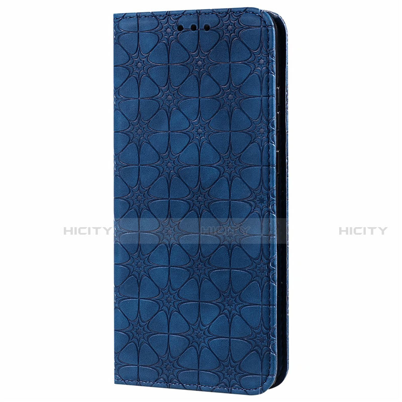 Coque Portefeuille Livre Cuir Etui Clapet N06 pour Samsung Galaxy Note 20 5G Bleu Plus
