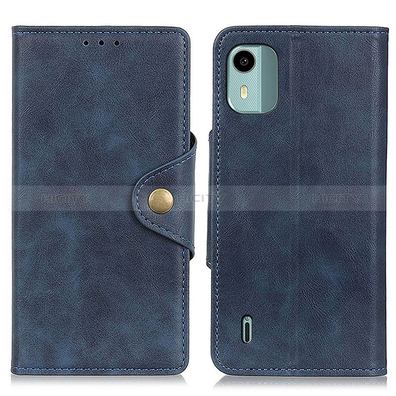 Coque Portefeuille Livre Cuir Etui Clapet N06P pour Nokia C12 Plus