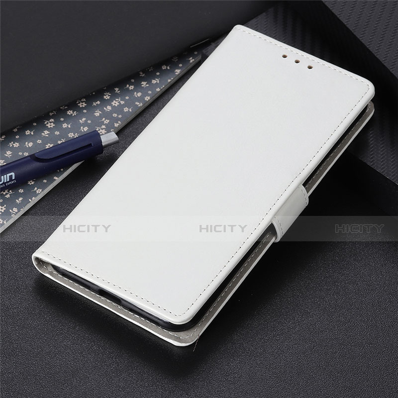 Coque Portefeuille Livre Cuir Etui Clapet N07 pour Huawei P40 Blanc Plus