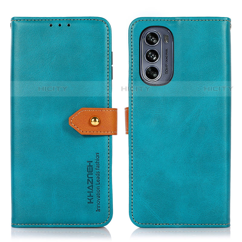 Coque Portefeuille Livre Cuir Etui Clapet N07P pour Motorola Moto G62 5G Plus