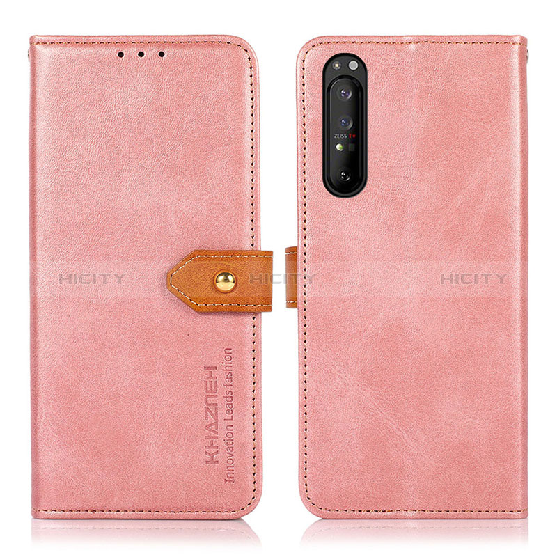 Coque Portefeuille Livre Cuir Etui Clapet N07P pour Sony Xperia 1 II Plus