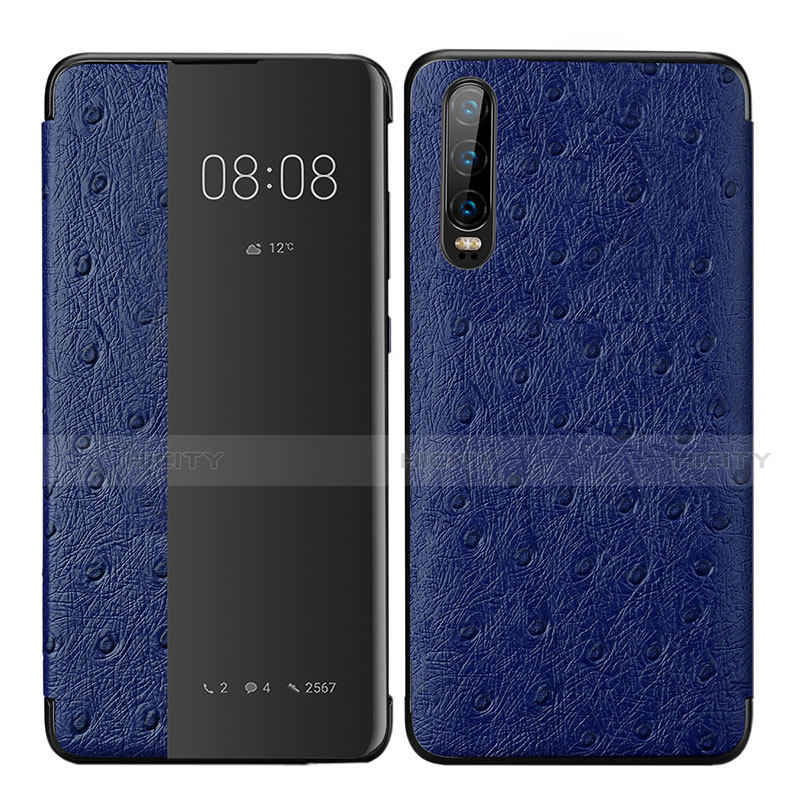 Coque Portefeuille Livre Cuir Etui Clapet P02 pour Huawei P30 Plus