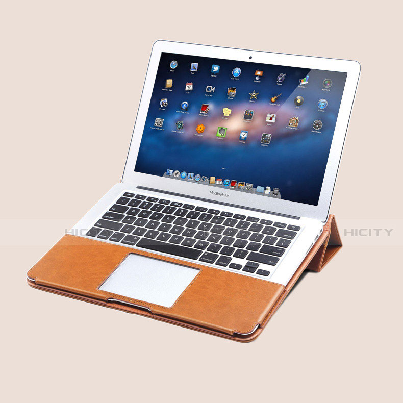 Coque Portefeuille Livre Cuir Etui Clapet pour Apple MacBook Air