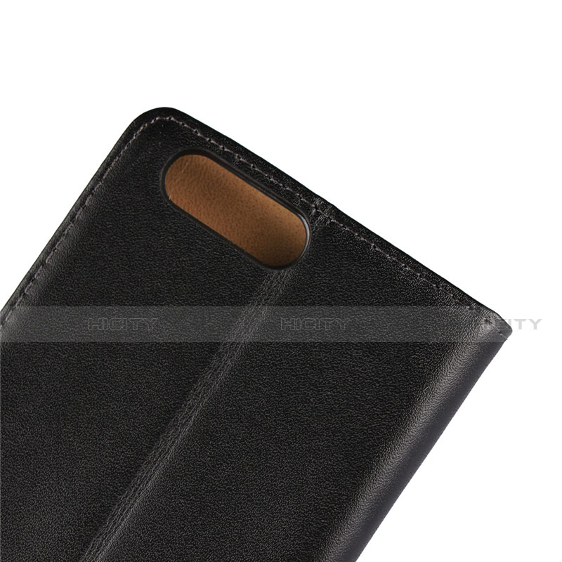 Coque Portefeuille Livre Cuir Etui Clapet pour Asus Zenfone 4 ZE554KL Noir Plus