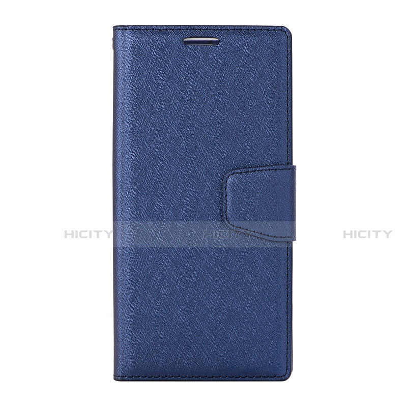 Coque Portefeuille Livre Cuir Etui Clapet pour Huawei P20 Lite Bleu Plus