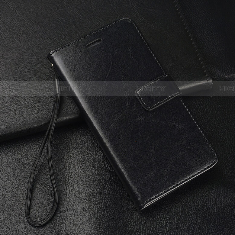 Coque Portefeuille Livre Cuir Etui Clapet pour Oppo A11 Noir Plus