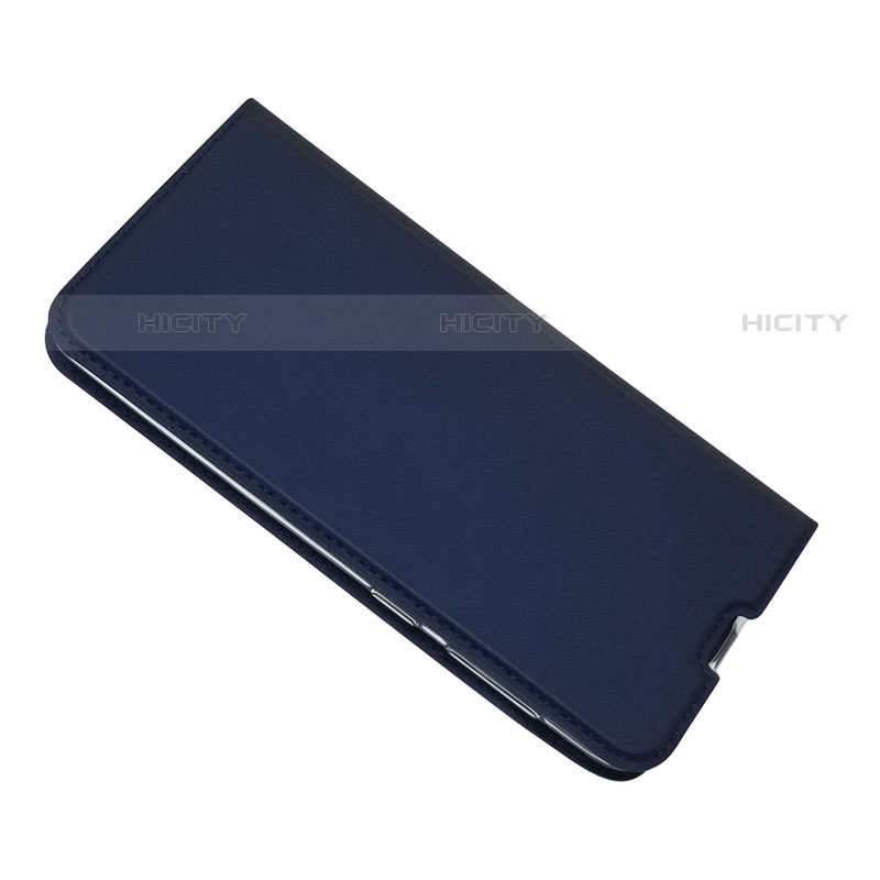 Coque Portefeuille Livre Cuir Etui Clapet pour Samsung Galaxy A30S Bleu Plus