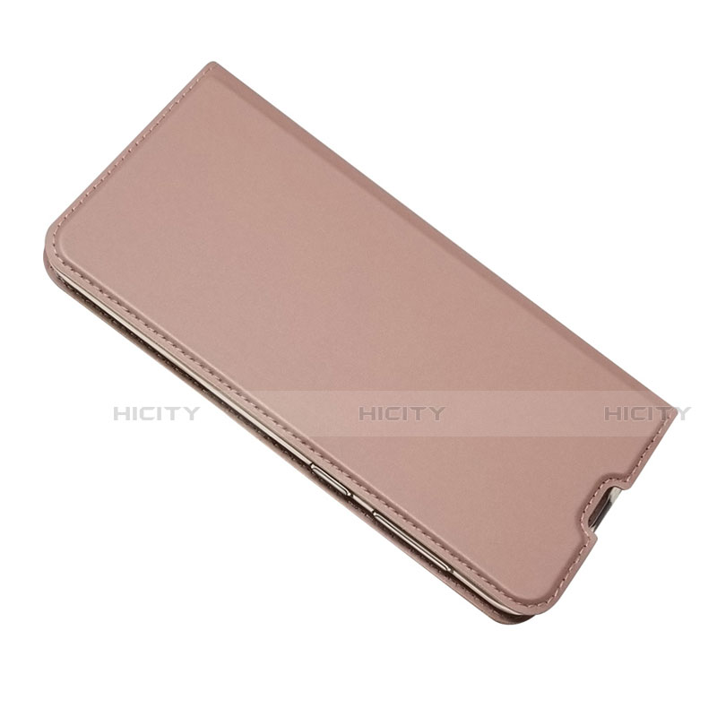 Coque Portefeuille Livre Cuir Etui Clapet pour Samsung Galaxy A50 Or Rose Plus