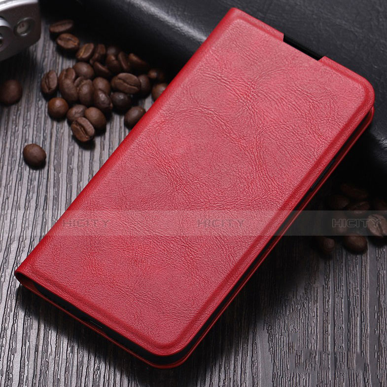 Coque Portefeuille Livre Cuir Etui Clapet pour Xiaomi Mi Note 10 Rouge Plus
