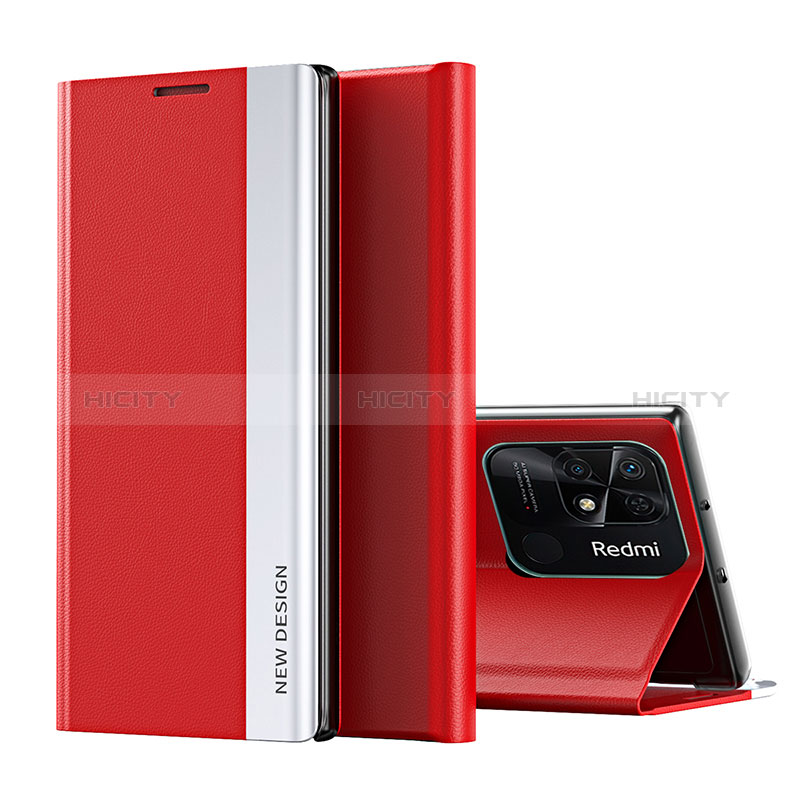 Coque Portefeuille Livre Cuir Etui Clapet Q01H pour Xiaomi Redmi 10 Power Plus
