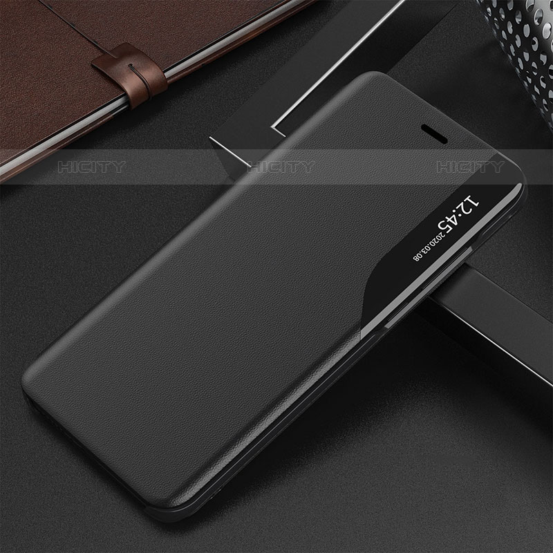 Coque Portefeuille Livre Cuir Etui Clapet QH1 pour Samsung Galaxy M33 5G Noir Plus