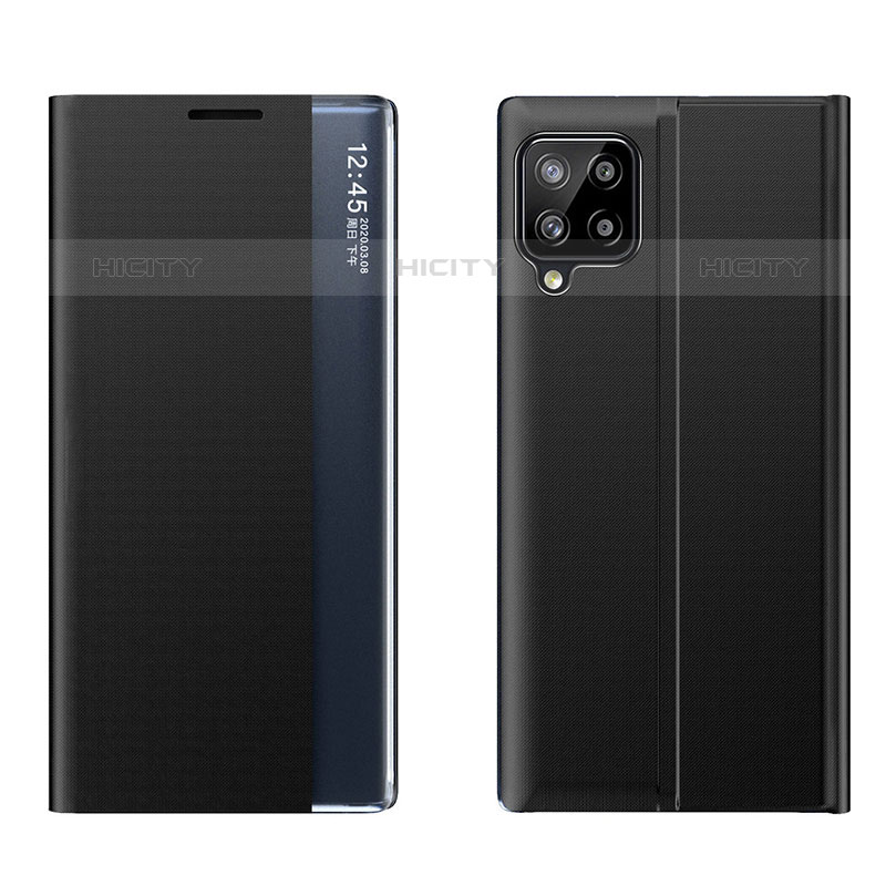 Coque Portefeuille Livre Cuir Etui Clapet QH2 pour Samsung Galaxy M53 5G Noir Plus
