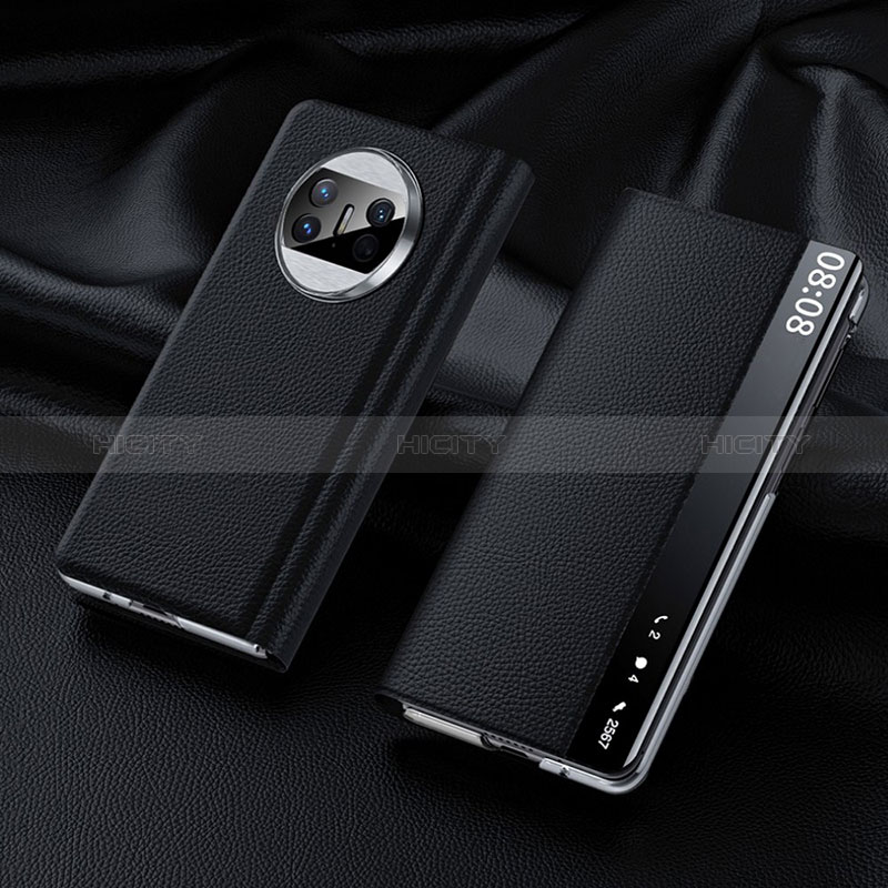 Coque Portefeuille Livre Cuir Etui Clapet QK2 pour Huawei Mate X5 Plus