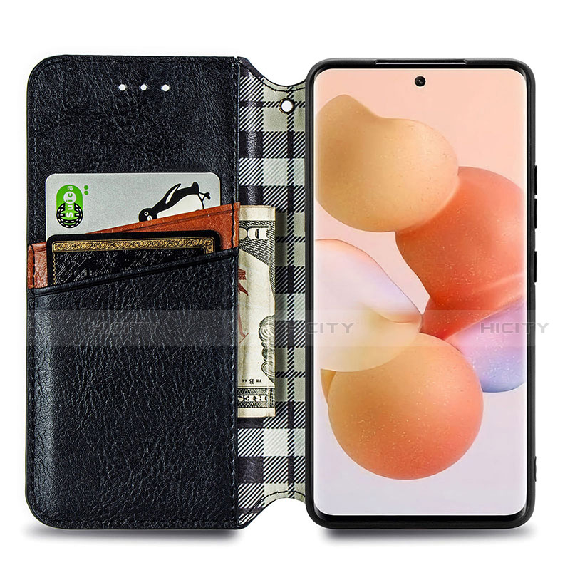 Coque Portefeuille Livre Cuir Etui Clapet S01D pour Xiaomi Mi 12 5G Plus