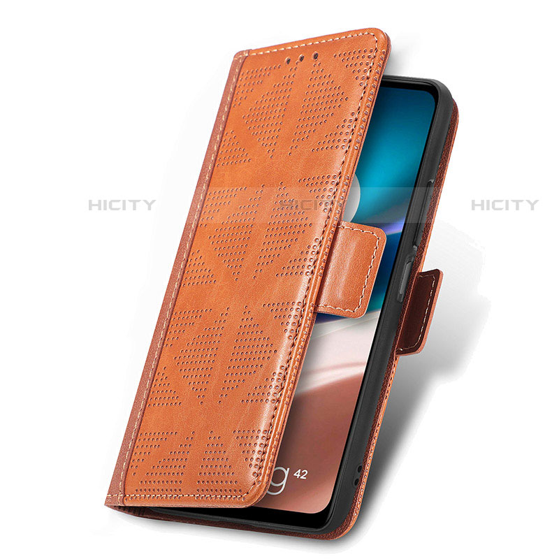 Coque Portefeuille Livre Cuir Etui Clapet S03D pour Motorola Moto G42 Plus