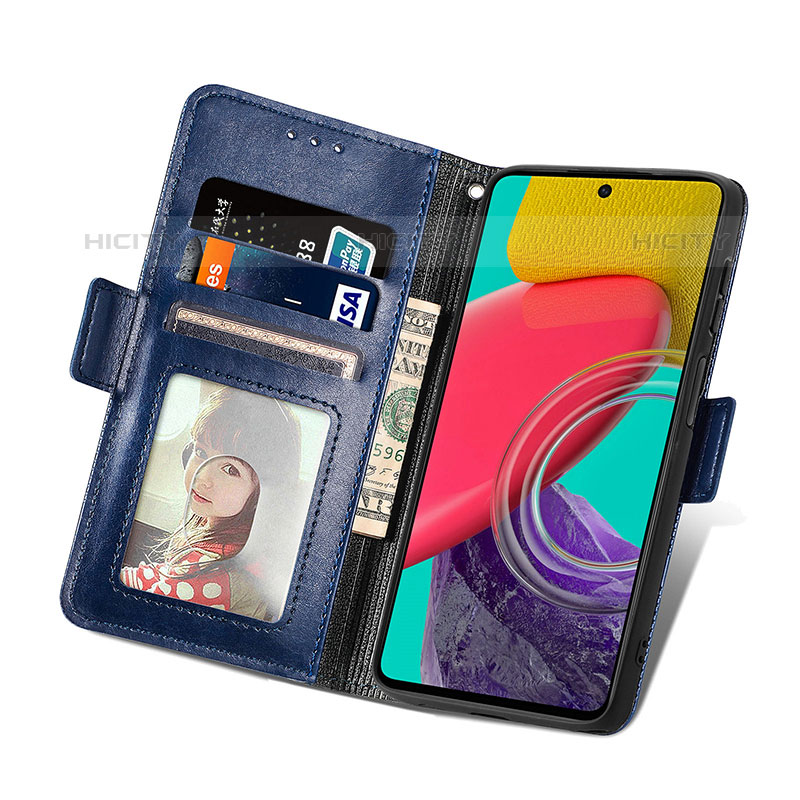 Coque Portefeuille Livre Cuir Etui Clapet S03D pour Samsung Galaxy M53 5G Plus