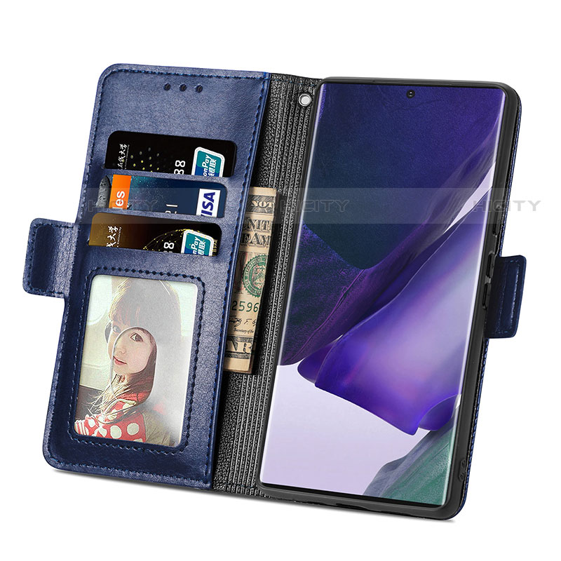 Coque Portefeuille Livre Cuir Etui Clapet S03D pour Samsung Galaxy S22 Ultra 5G Plus