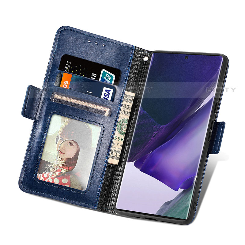 Coque Portefeuille Livre Cuir Etui Clapet S03D pour Samsung Galaxy S22 Ultra 5G Plus