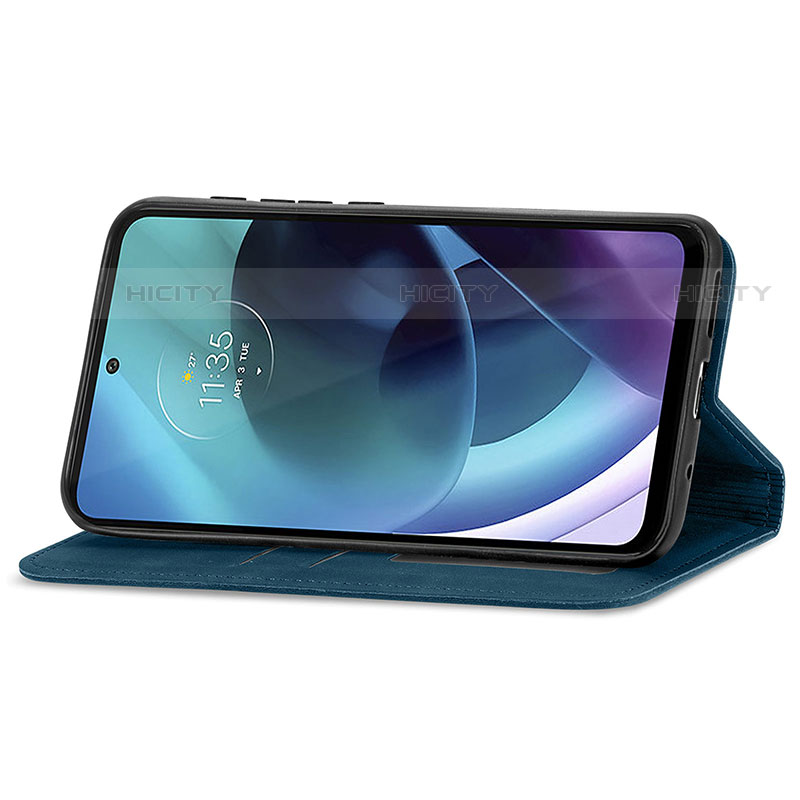 Coque Portefeuille Livre Cuir Etui Clapet S04D pour Motorola Moto G71 5G Plus