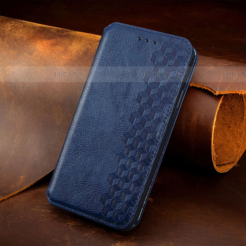 Coque Portefeuille Livre Cuir Etui Clapet S04D pour Samsung Galaxy M13 4G Plus