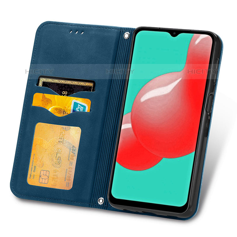 Coque Portefeuille Livre Cuir Etui Clapet S04D pour Samsung Galaxy M32 5G Plus