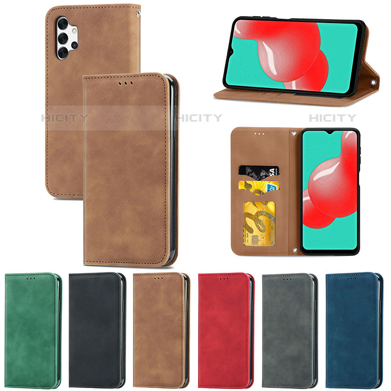 Coque Portefeuille Livre Cuir Etui Clapet S04D pour Samsung Galaxy M32 5G Plus