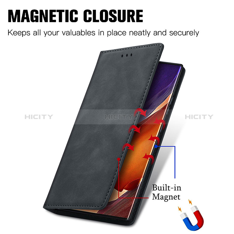 Coque Portefeuille Livre Cuir Etui Clapet S04D pour Samsung Galaxy Note 20 Ultra 5G Plus
