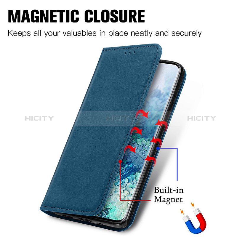 Coque Portefeuille Livre Cuir Etui Clapet S04D pour Samsung Galaxy S20 Plus 5G Plus