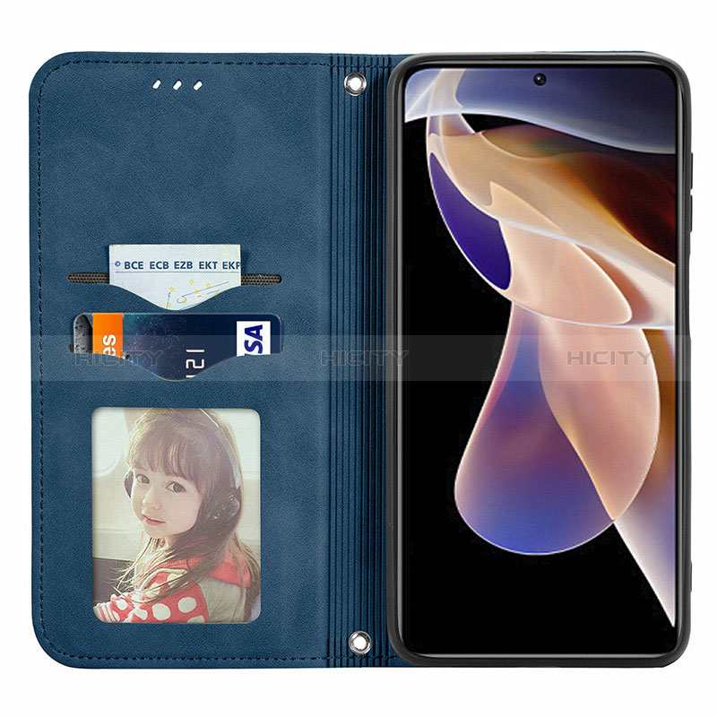 Coque Portefeuille Livre Cuir Etui Clapet S04D pour Xiaomi Poco X4 NFC Plus